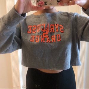 Syracuse Cropped Sweatshirt